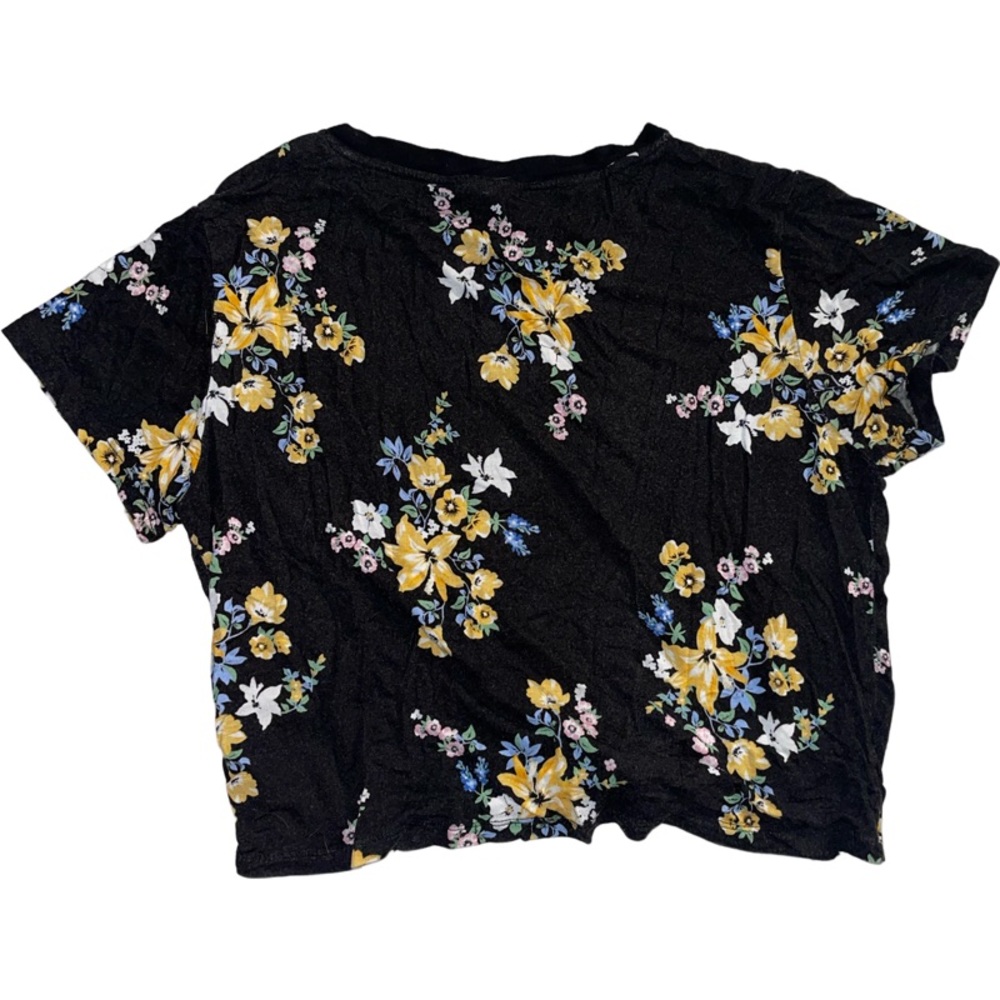 h&m womens size medium floral shirt